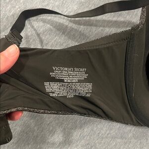 Victoria's Secret Uplift Semi Demi  Charcoal 38DD Bra